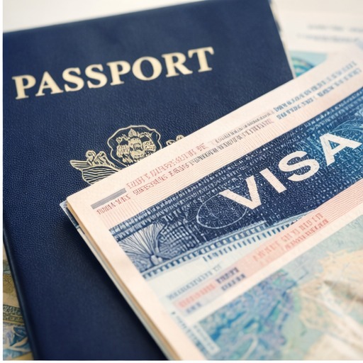Passeport et document de visa